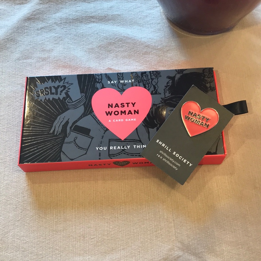 Nasty Woman card game (no pin)